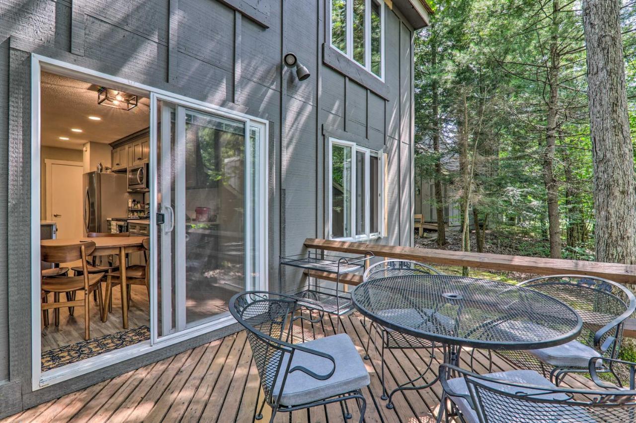 Quiet Getaway With Deck Less Than 1 Mi To Jack Frost Resort! Lake Harmony Exterior photo